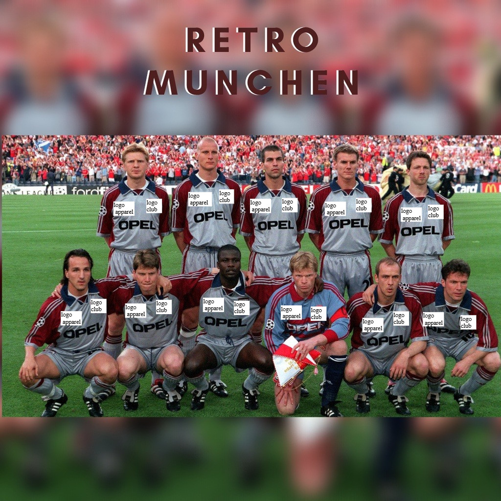 Jersey Bola Retro GO Grade Ori Klasik Bayern Muncen High Quality