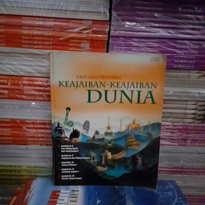 Ori Buku Lagi Lagi Tentang Keajaiban Keajaiban Dunia Editor Arif C Wil