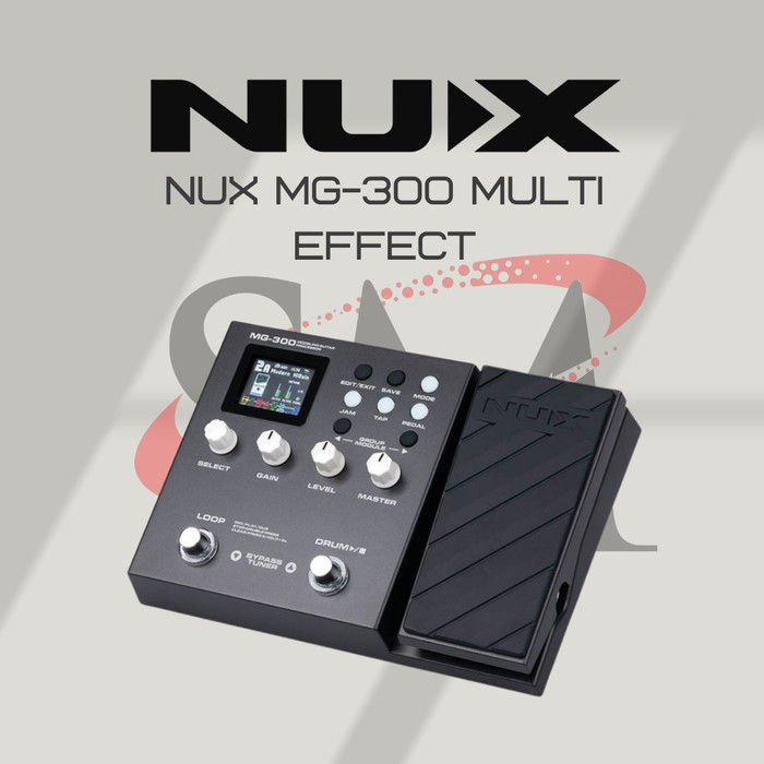 NUX Mg 300 / Efek Gitar Elektrik & Bass NUX Mg300