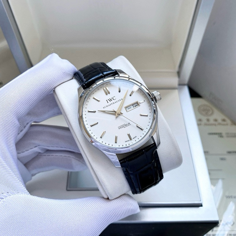 Pre order 2 minggu IWC men’s watch jam tangan pria jam tangan kulit jam tangan rantai fashion pria p