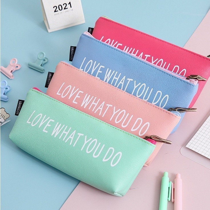 

Tas Pensil Tempat Alat Tulis Tempat Pulpen Dan Pensil Bahan PU New Trending & 305