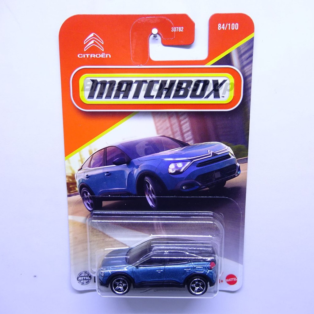 Matchbox Citroen e-C4 Biru
