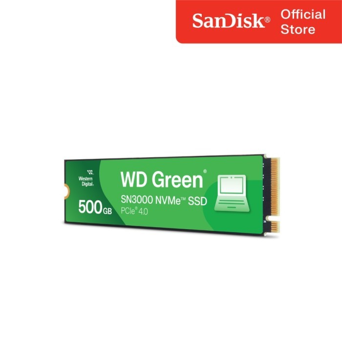 WD Green SN3000 500GB 1TB 2TB - SSD M.2 NVMe PCIe Gen4