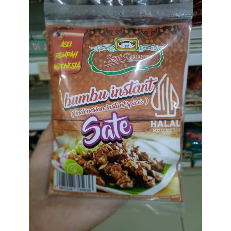

Sari Tanny Bumbu Instant Sate 100gram