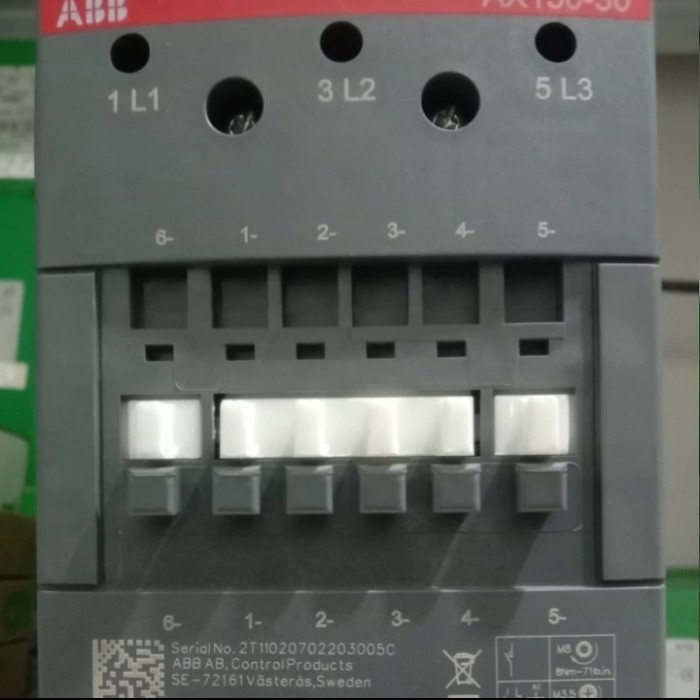 CONTACTOR ABB AX 150-30 UC 220-230V ABB