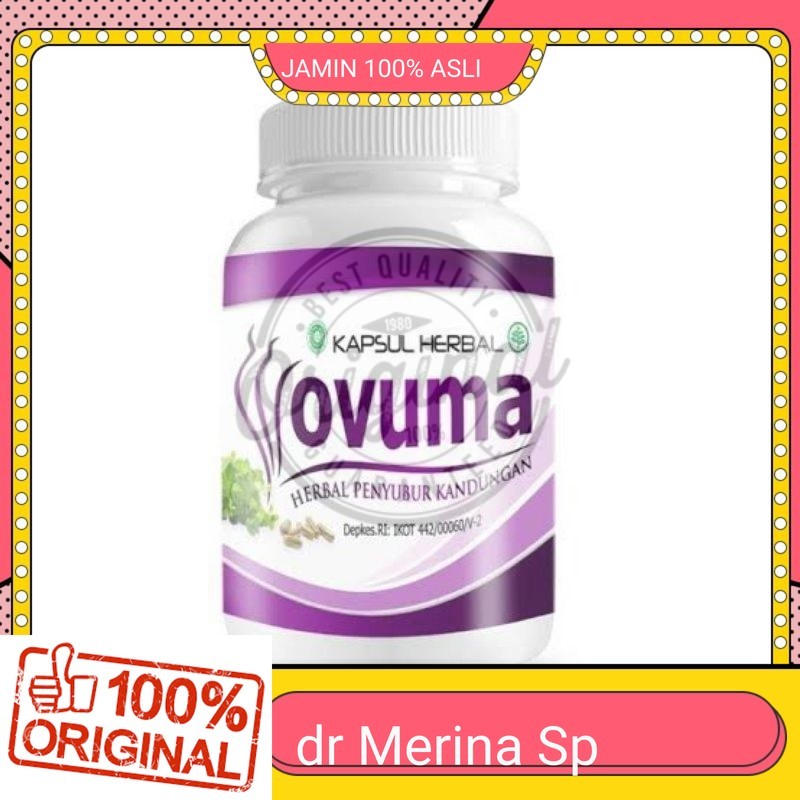 100% ASLI Ovuma - Obat Herbal Penyubur Kandungan Rahim Wanita Cepat Hamil Herbal Alami