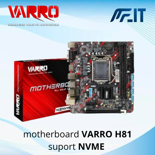 MOTHERBOARD H81 NVME SOCKET 1150 SUPPORT CORE I3 CORE I5 CORE I7 HDMI MOBO H81