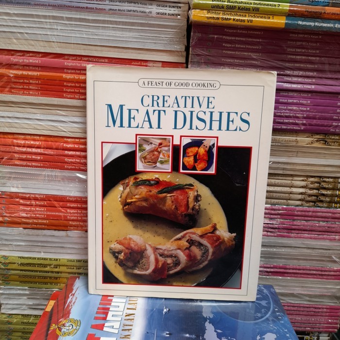 Ori HC Import Buku A Feast Of Good Cooking Creative Meat Dishes