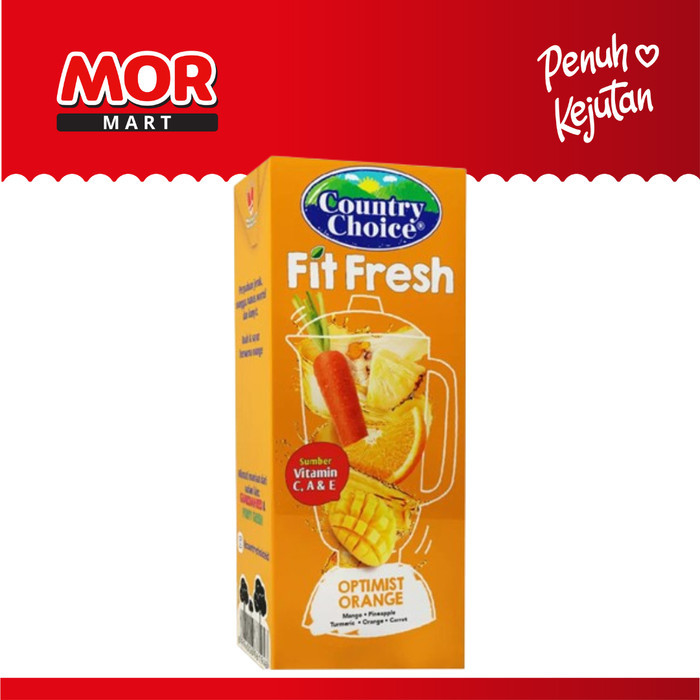 

COUNTRY CHOICE Optimist Orange Juice Ktk 250ml