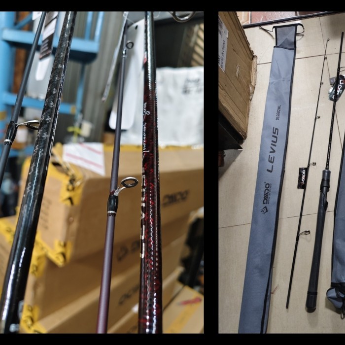 joran pancing daido levius 165 180 solid carbon