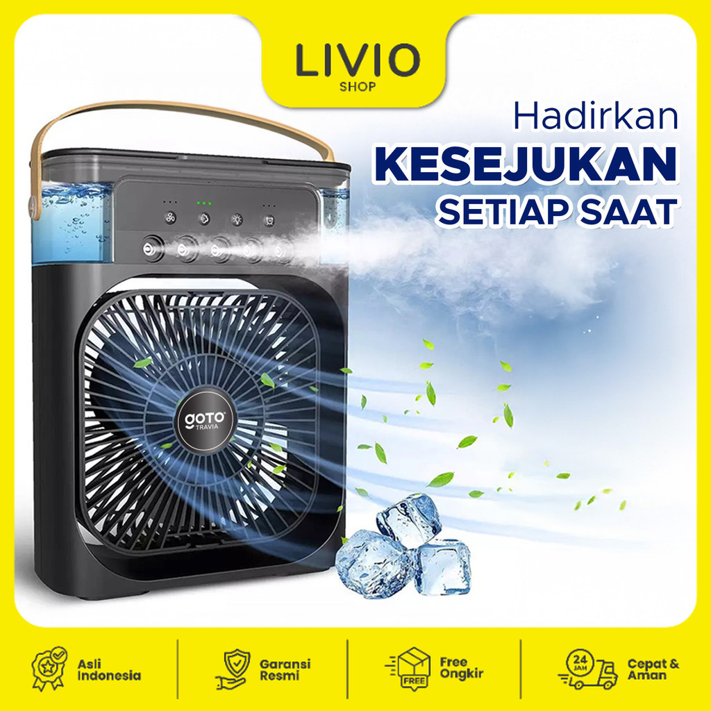 Goto Travia Air Cooler Fan AC Mini KipasPortable Pendingin Ruangan