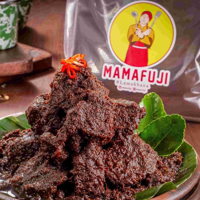

PROMO!Mama Fuji - Rendang Padang Asli 700gr (Ukuran Besar 10 Potong)READY