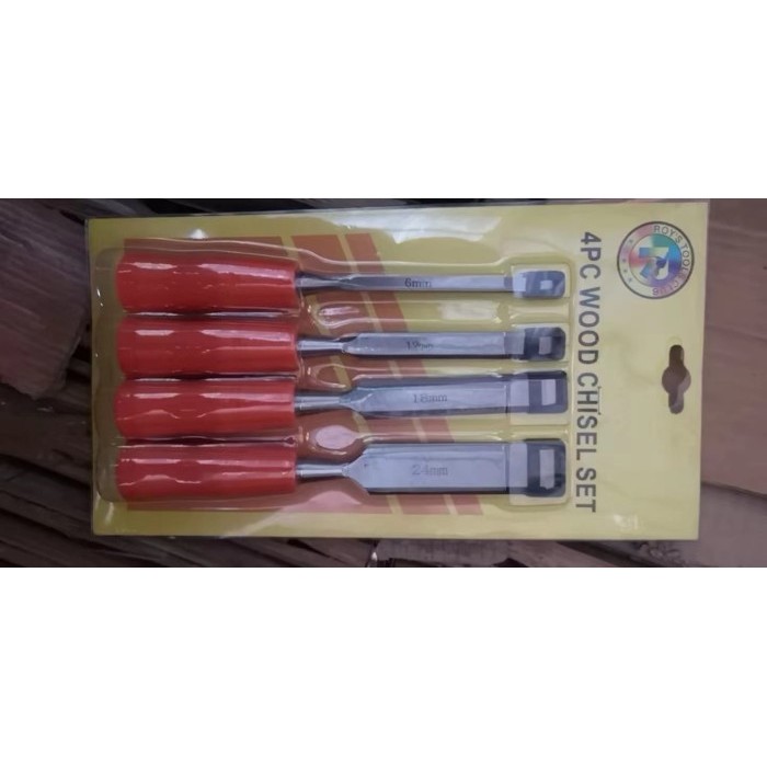 

Alat Pahat Kayu Set 4pcs Pemahat Ukir Kayu Wood Chisel - PipihgagangPvc