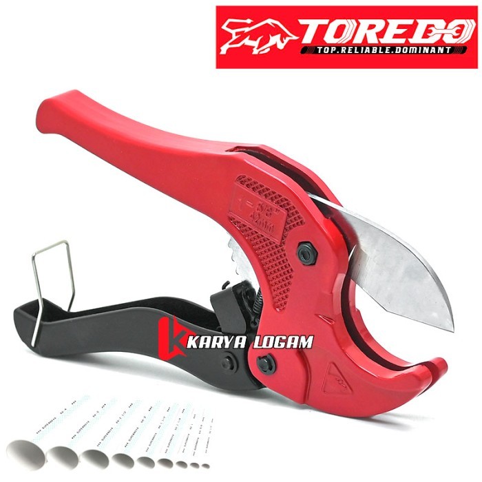 

Gunting Pipa 42mm Toredo Pemotong PVC Pralon Pipe Cutter 42 mm
