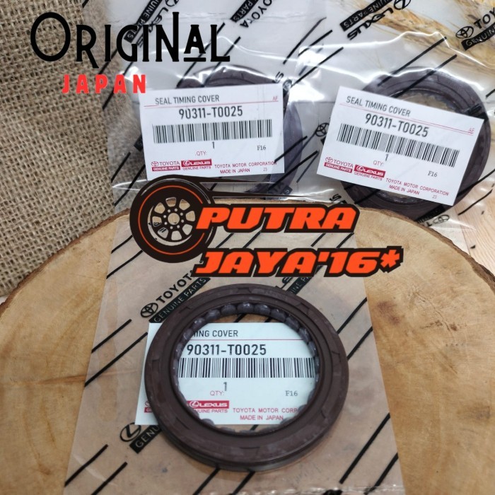 SEAL KRUK AS SIL SEAL TIMING COVER INNOVA HILUX FORTUNER BENSIN JAPAN