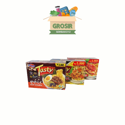 

Mie Sedaap Tasty 129 gr / Mi Sedap Tasty 129 gr Bakmi Daging Ayam Asli Beef Yakiniku