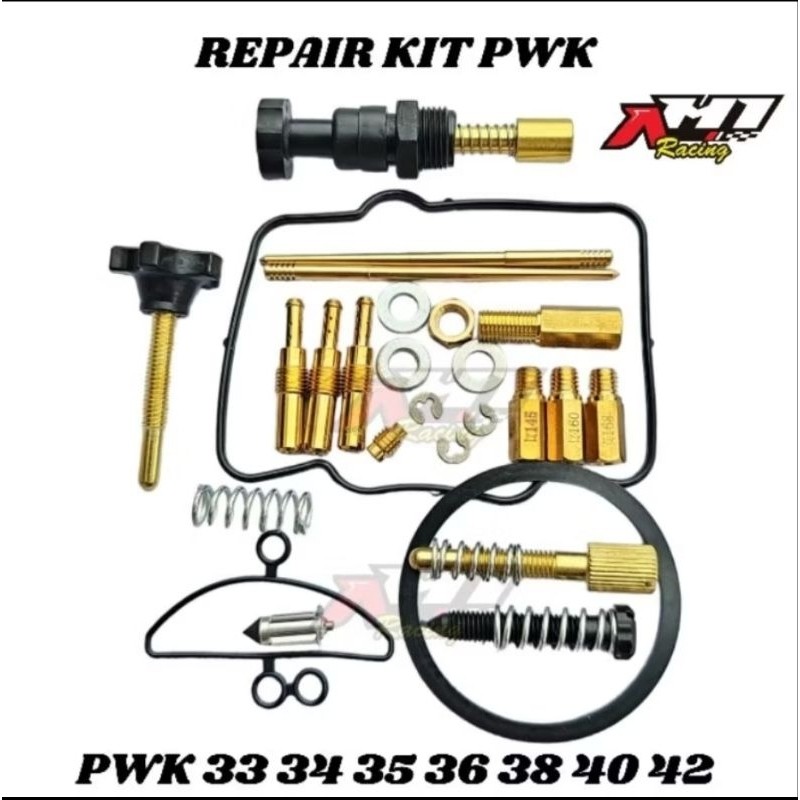 SANRIRINTOJAYASHOP Parkit Repair Kit Karburator PE PWK AH1 RACING SUDCO NGO CPO Universal Pe 28 30 P