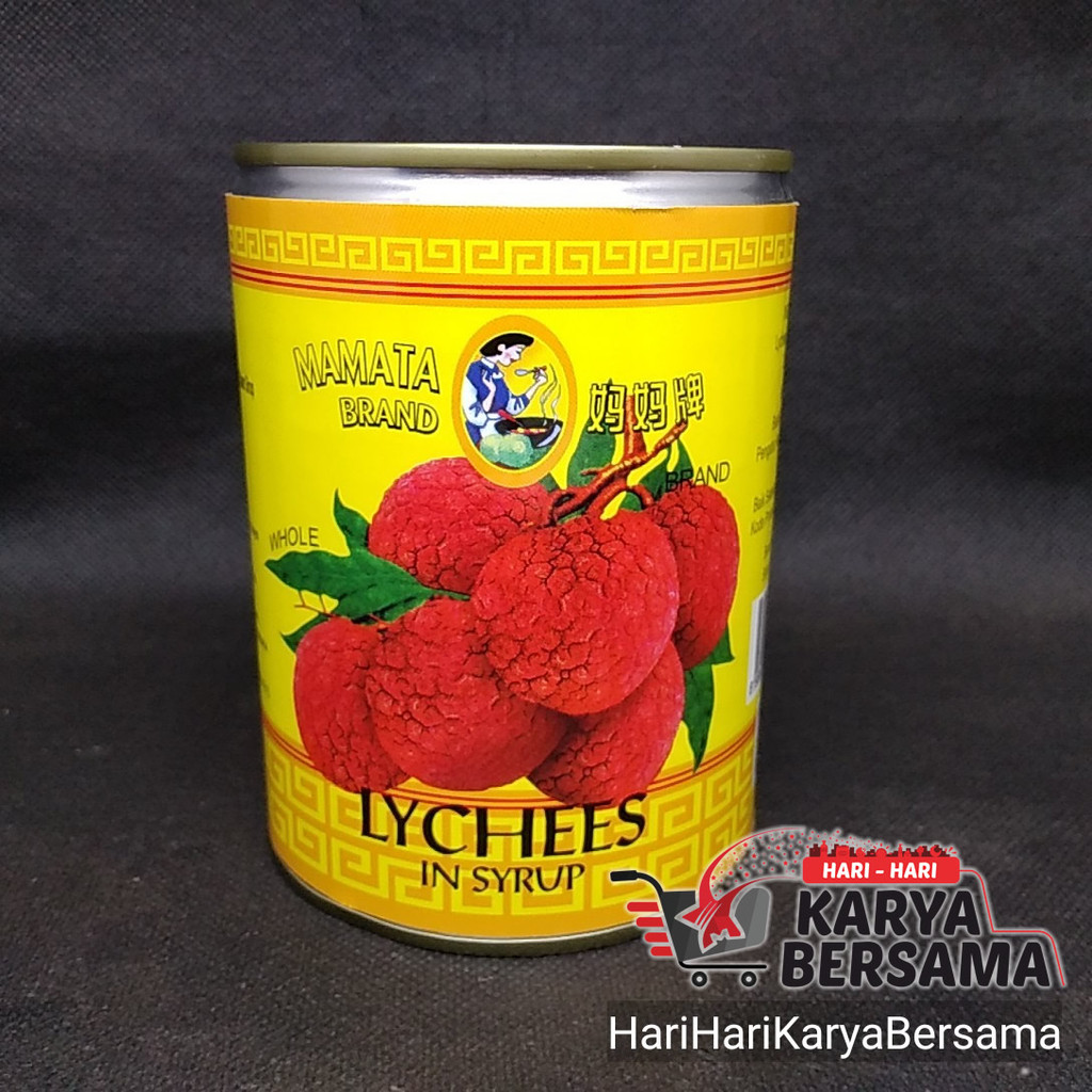 

BUAH KALENG LECI MAMATA BRAND LYCHEES 565GR