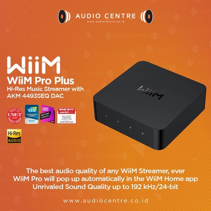 Wiim Pro Plus Pro + Hi-res music streamer DAC AKM4493SEQ