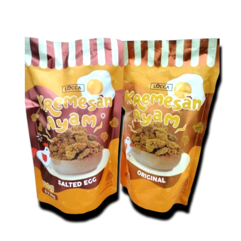 

Locca Kremesan Ayam 100gr Taburan Kremesan Ayam Snack Sehat Locca