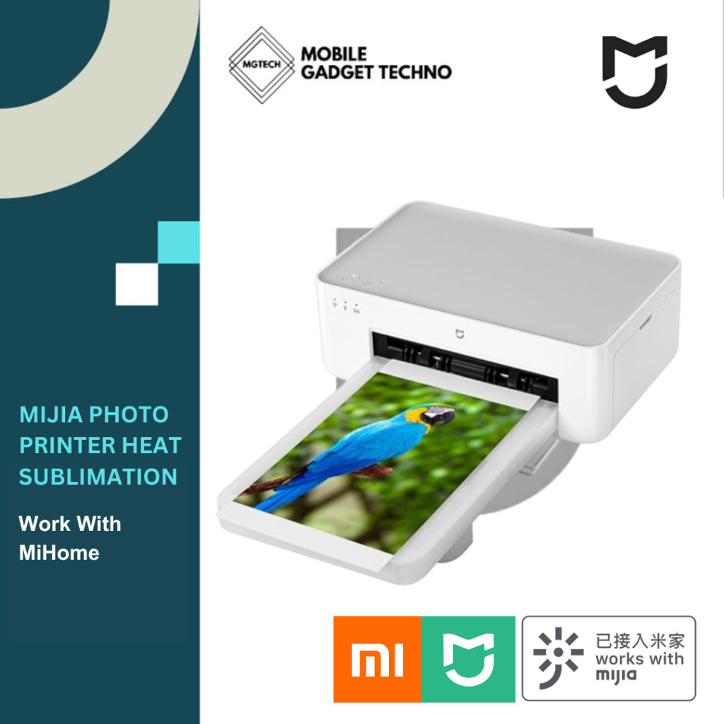 

Mijia Photo Printer Heat Sublimation Work With MiHome