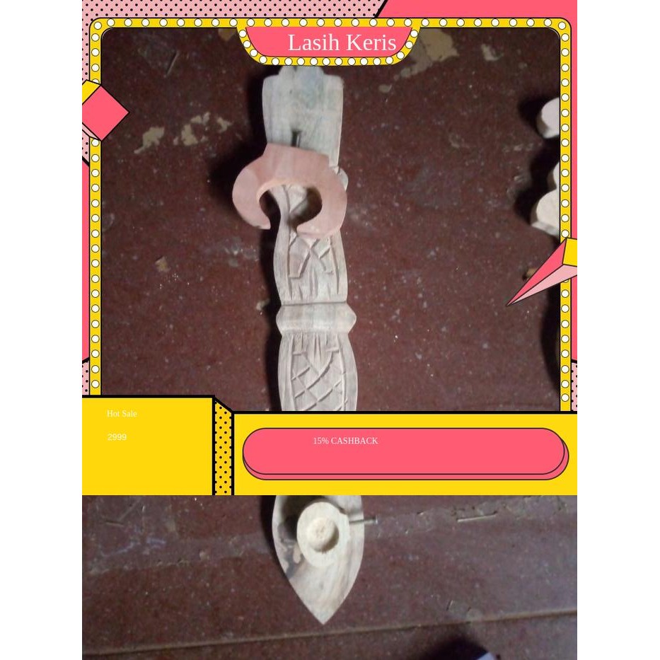 blawong keris darikayu jati ukiran lung lungan jaman megantara gligir nomnoman PB Surakarta mahar 1,