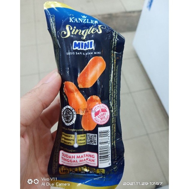 

Kanzler singles mini - sosis sapi dan ayam mini - sosis viral kanzler - ARM