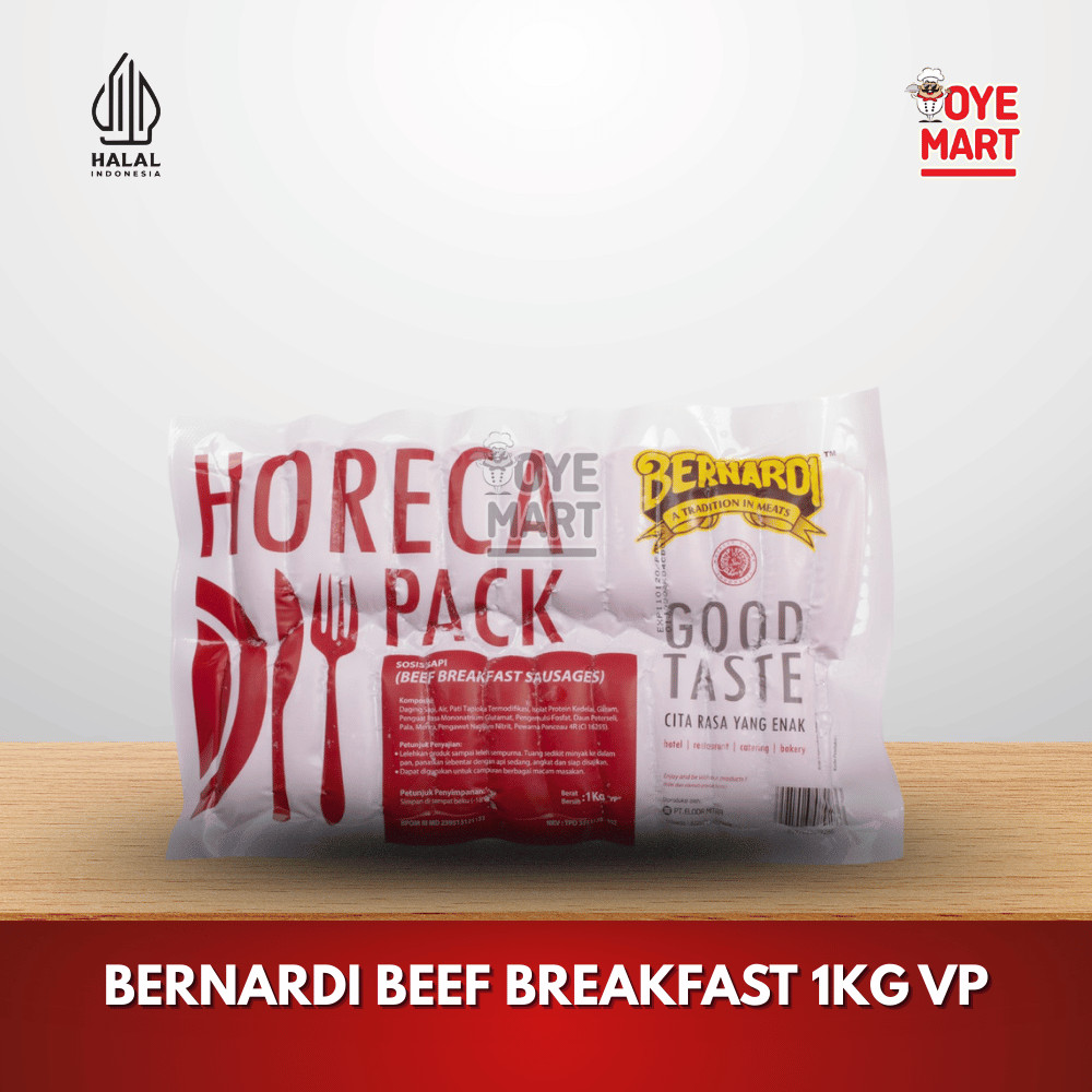 

BERNARDI HORECA BEEF BREAKFAST VP 1KG