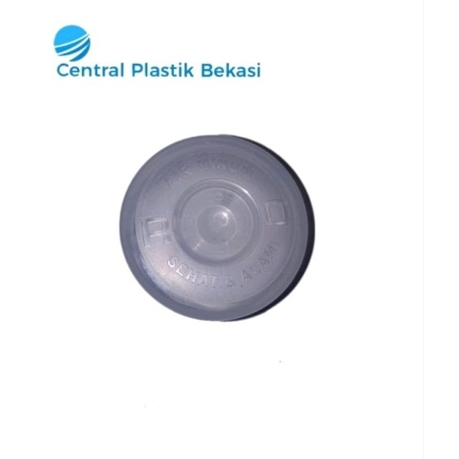 Tutup Galon Tengah Bolong Galon Isi Ulang RO Per Ball Putih Transparan