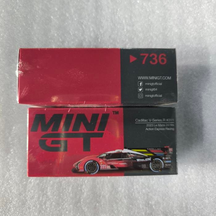 DIECAST MINI GT 736 CADILLAC V-SERIES.R #311 - 2023 LE MANS 24HR ACTION EXPRES