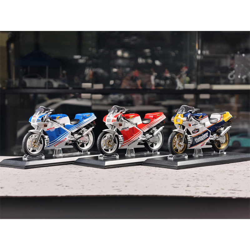 1/12 Scale Honda Honda NSR 250R SP R4 Rothmans MC18 Motorcycle Model Mini Alloy Toy Souvenir Collect