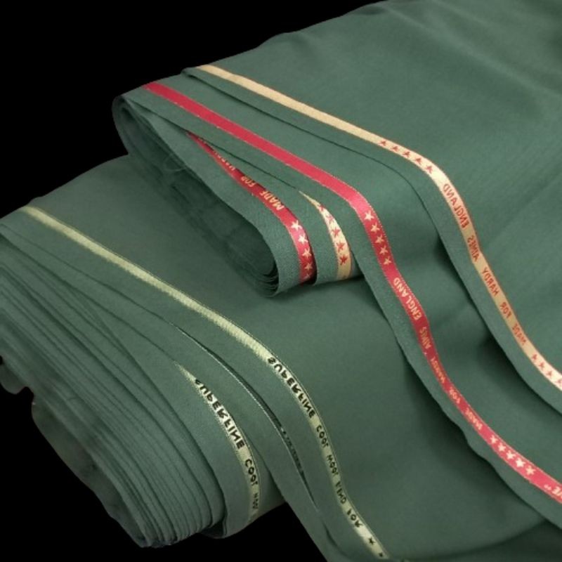 kain pdh TNI AD wool asli bulu domba super premium