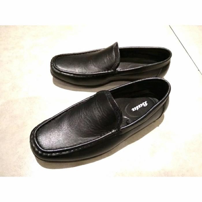 sepatu bata pria black pantofel pria - 43