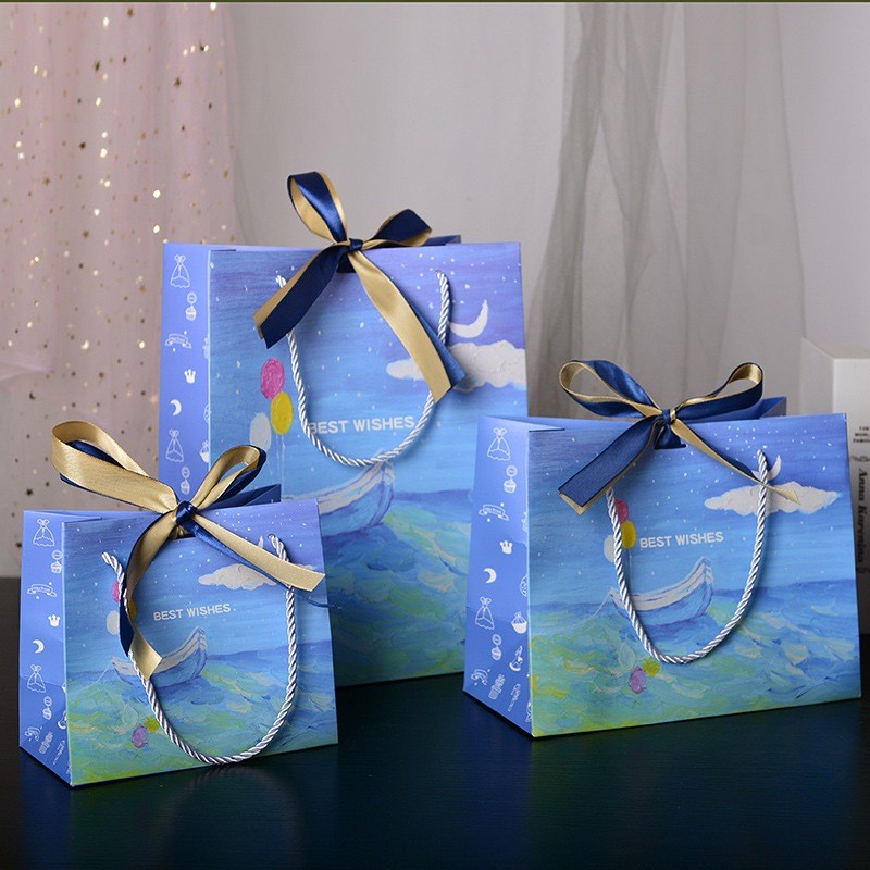 

Paper Bag Motif Premium Tas Hampers Kado Gift Kantong Goodie