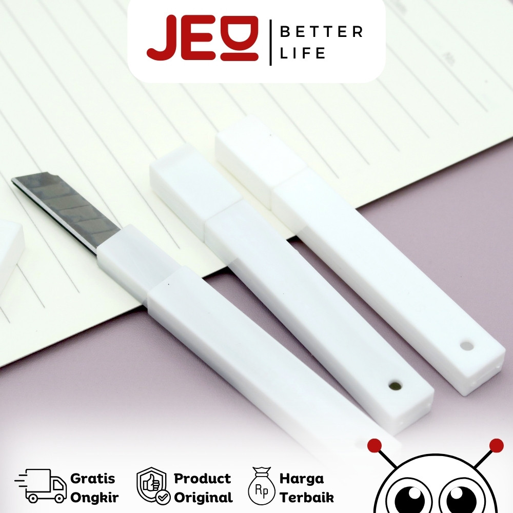 

ISI PISAU CUTTER CUTER KECIL SANGHO A 100 A100 A-100 REFILL KATER SEKOTAK (12 TUBE)