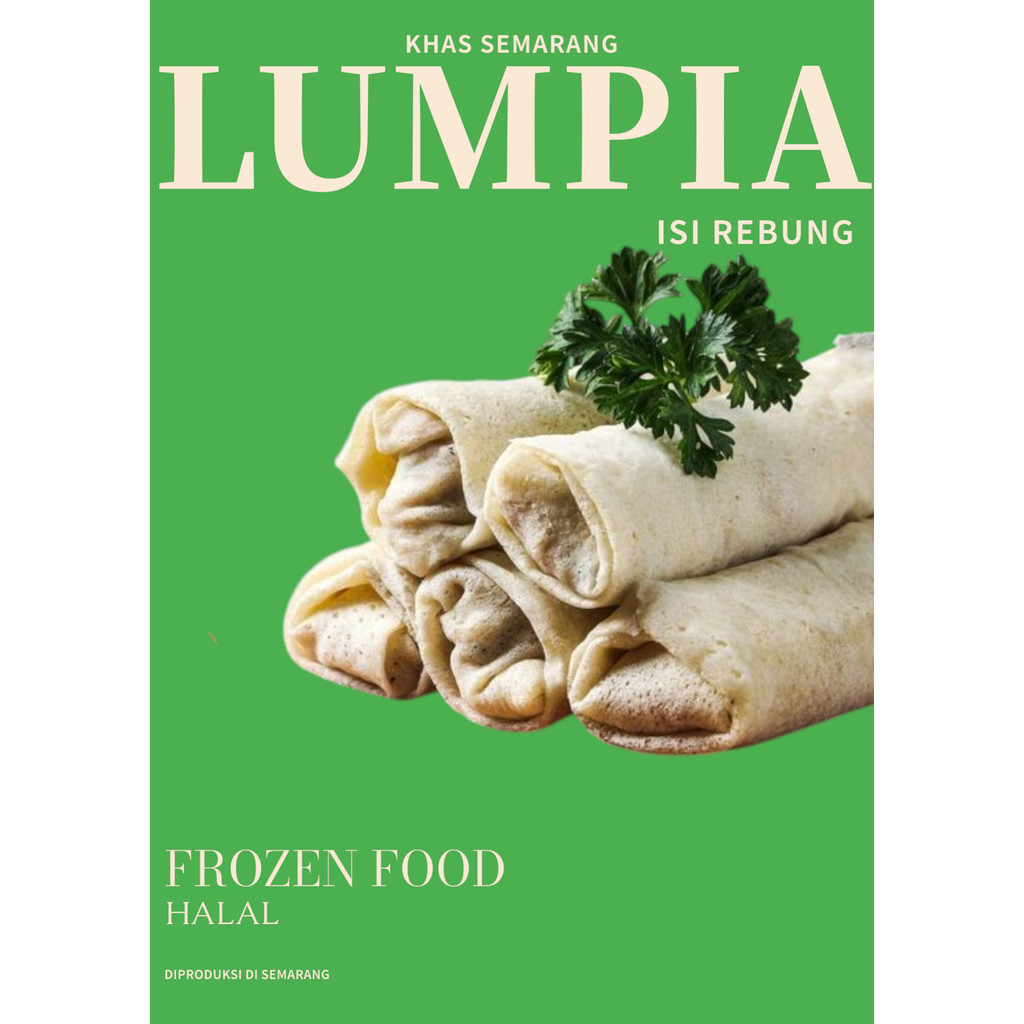 

Lumpia Semarang 288 - Rebung Crispy Frozen Isi 5