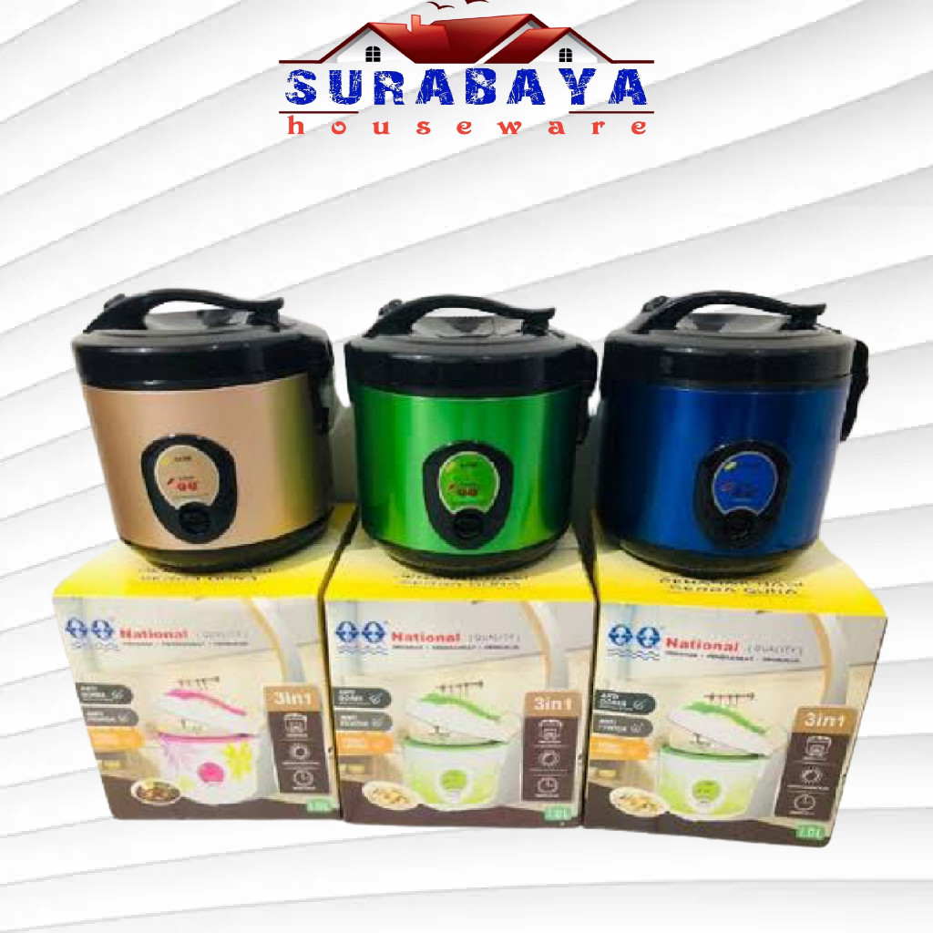 MAGICCOM 1 LITER NATIONAL QQ / RICECOOKER 3in1 Rice Cooker QQ 1 Liter / QQ 1 Liter M-818 Rice Cooker