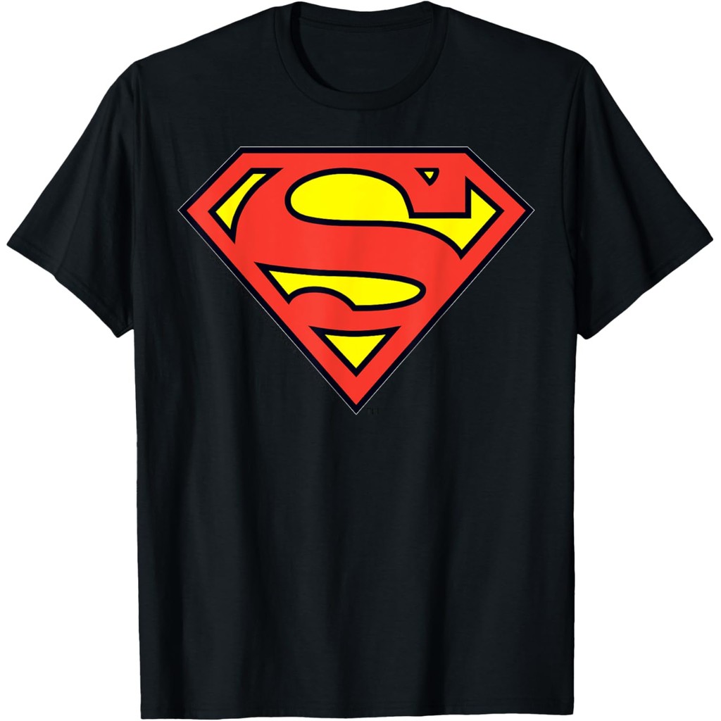 Baju Kaos Dewasa Superman Classic Chest Logo T-Shirt