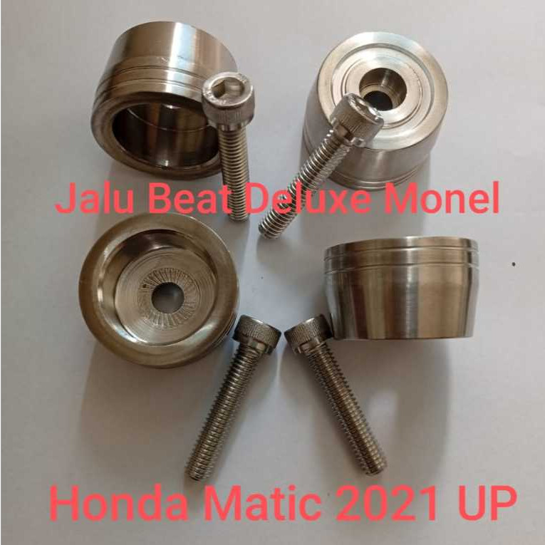 JALU STANG MONEL BEAT DELUXE VARIO 160 GENIO SEPASANG JALU STANG STAINLESS STEEL JALU STANG STANLES 