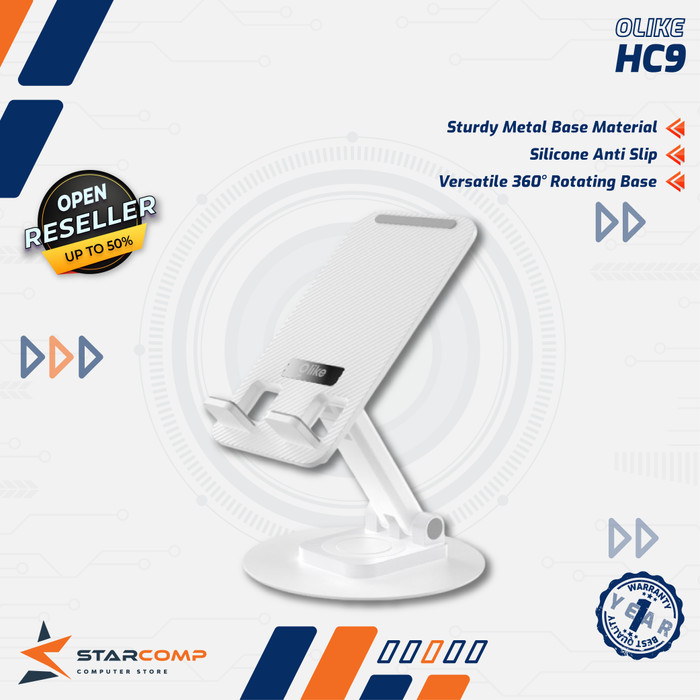 Olike Universal Phone Tablet Holder Meja HC9 Stand HP 360