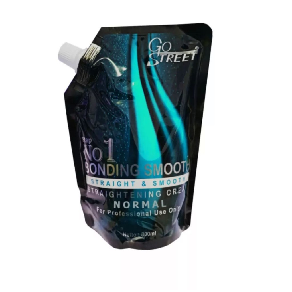 Go Street Straightening Cream Smoothing Step 1 Normal - Pelurus Rambut Go Street 800ML