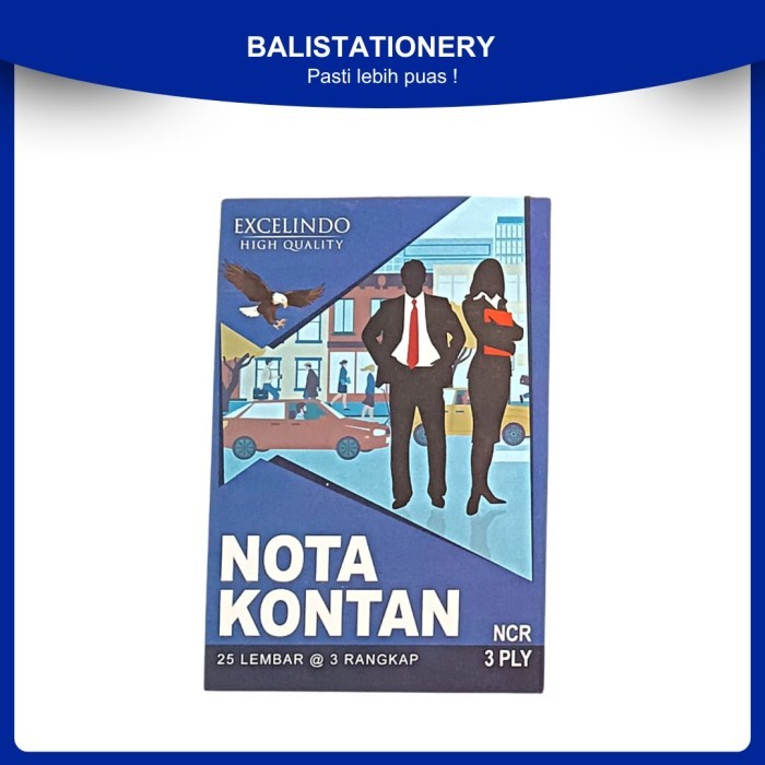 

Buku Nota Kontan Kecil Excelindo 3 Ply Rangkap Isi 25 Lembar K3 NCR