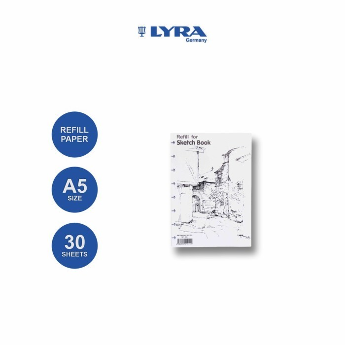 

LYRA Refill Sketch Book A5 30 Pages #9211250