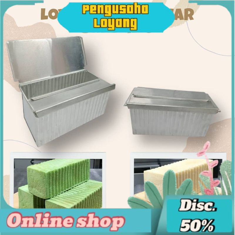 Azk- Cetakan Roti Bakar Loyang Panggang Tawar Bandung