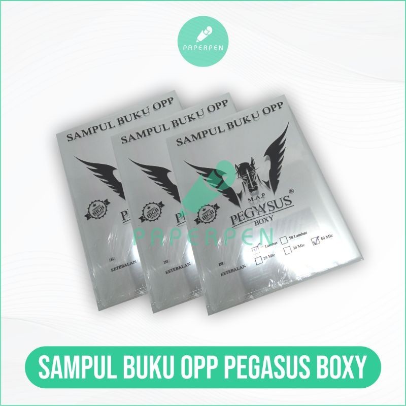 

[MS] (Pak) Sampul Bening Pegasus Boxy