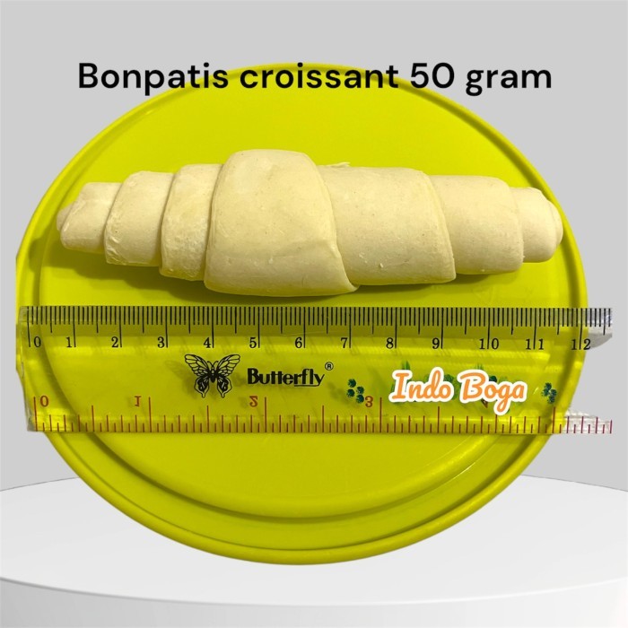 

RB BONPATIS CROISSANT 50 GRAM REPACK ISI 10 pcs / FROZEN CROISSANT DOUGH