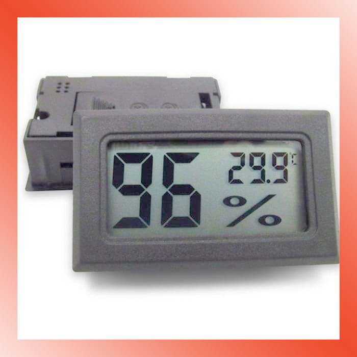 LAMMORO > SC64 Termometer Higrometer Digital Ruangan Indoor Outdoor Kecil Mini Suhu Kelembapan Kanda