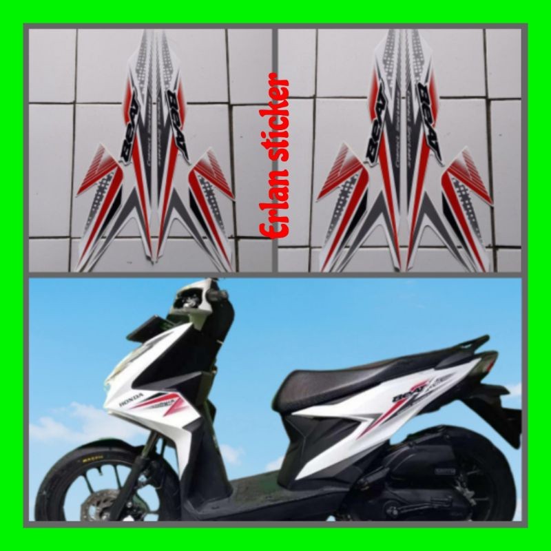 STIKER STRIPING LIS MOTOR BEAT CBS 2020