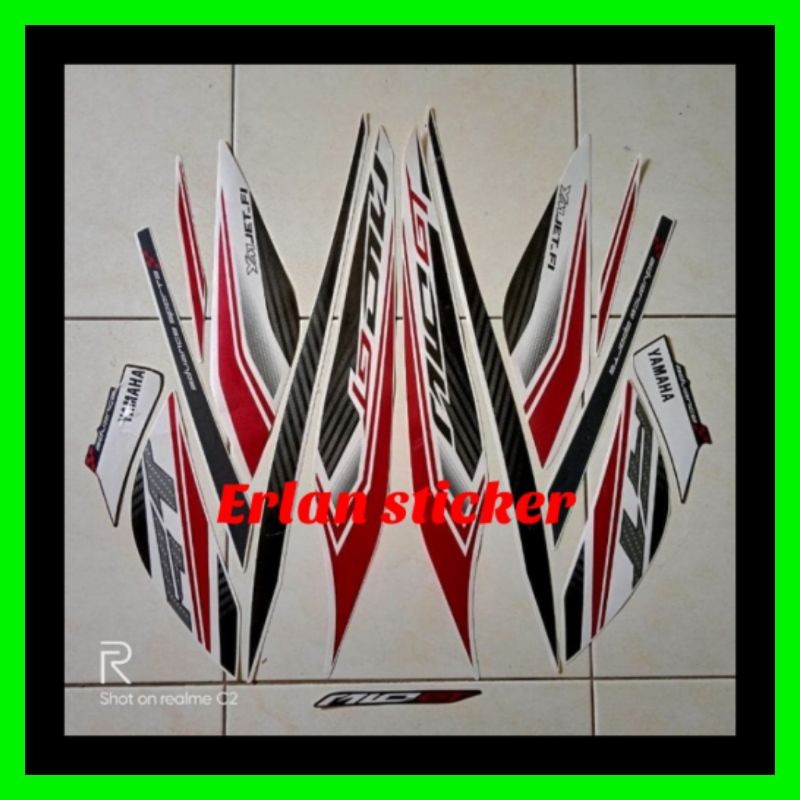 STIKER STRIPING BODY MOTOR YAMAHA MIO GT 2013