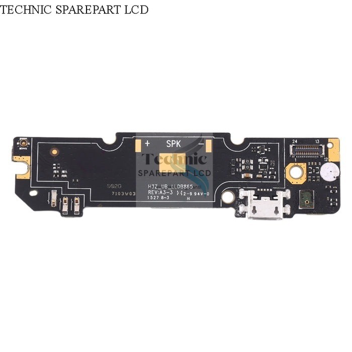 BOARD KONEKTOR REDMI NOTE 3 PAPAN CAS CONNECTOR CHARGING HANDSFREE MIC CHARGER PCB ORI OEM (24PIN)